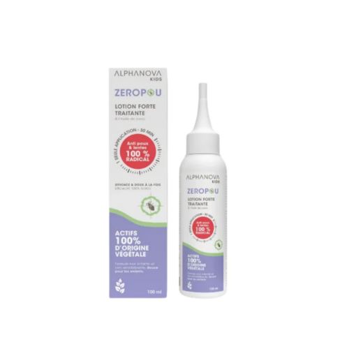 Alphanova zeropou lotion anti poux lentes 100ml | Urban Drug store
