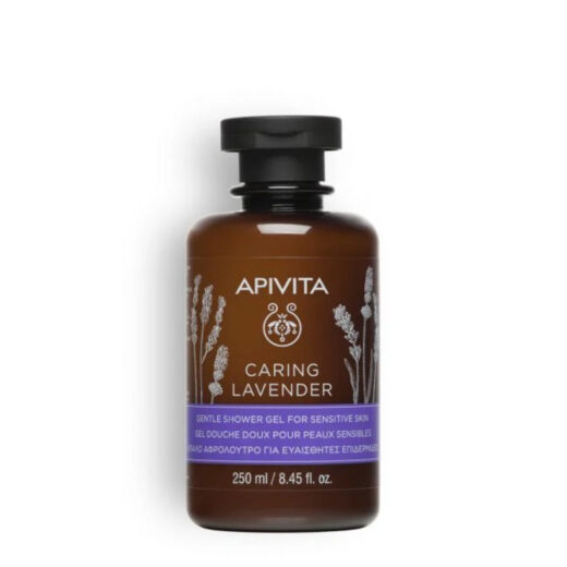 Apivita Gel Douche lavande Peaux Sensibles 250ml | Urban Drug store