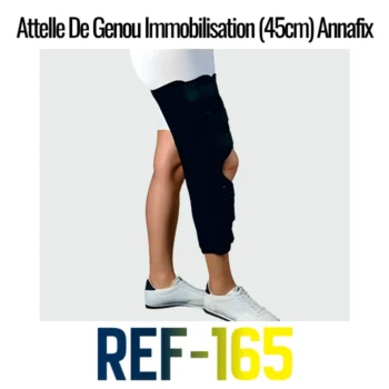 ANNAFIX Attlle de Genou Immobilisation (45cm) REF-165