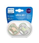 Avent Sucette Ultra Air 0-6m Boy Scf085/60