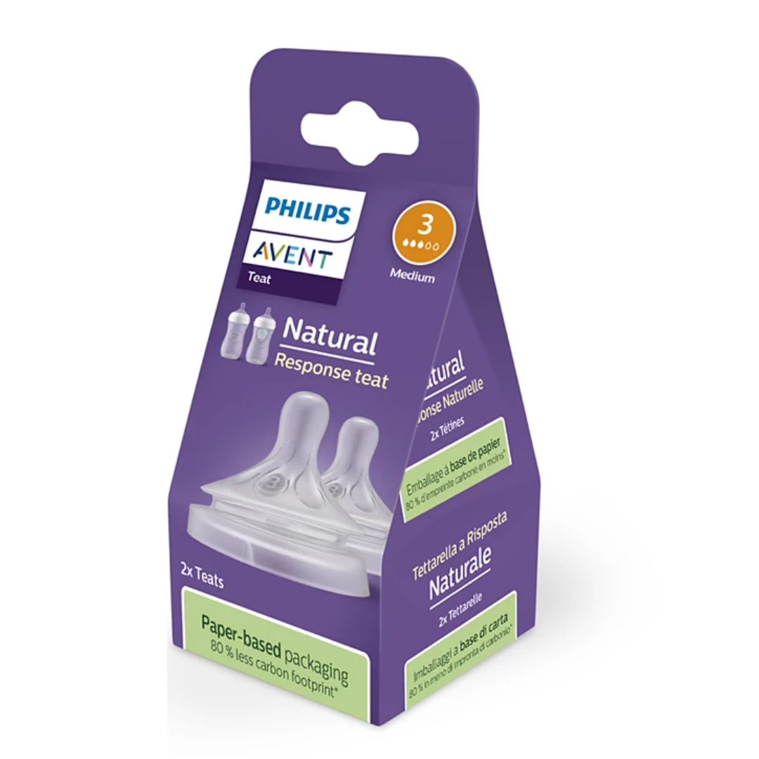Avent Tetine Natural Teat +1m Scy963/02 1 Avent Tetine Natural Teat +1m Scy963/02