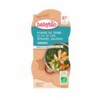 BABYBIO BOL POMME DE TERRE EPINARD SAUMON 2 x 200G