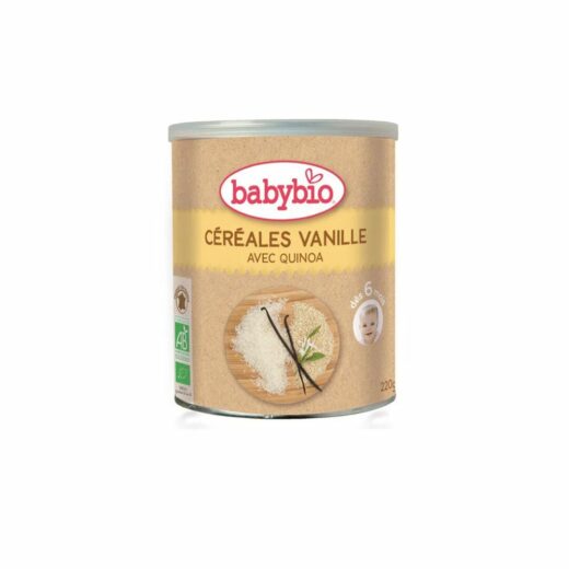 BABYBIO CEREALES VANILLE 220G | Urban Drug store