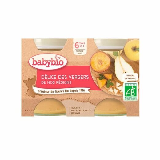 BABYBIO PETIT POT DELICE DES VERGERS 2130G | Urban Drug store