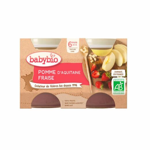 BABYBIO PETIT POT POMME FRAISE 2130G | Urban Drug store
