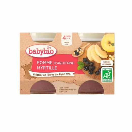 BABYBIO PETIT POT POMME MYRTILLE 2130G | Urban Drug store