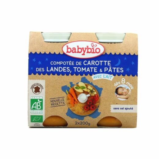 BABYBIO POT BONNE NUIT LEGUMES PATES 2200G | Urban Drug store