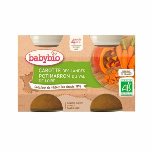 BABYBIO POT CAROTTE POTIMARRON 2130G | Urban Drug store