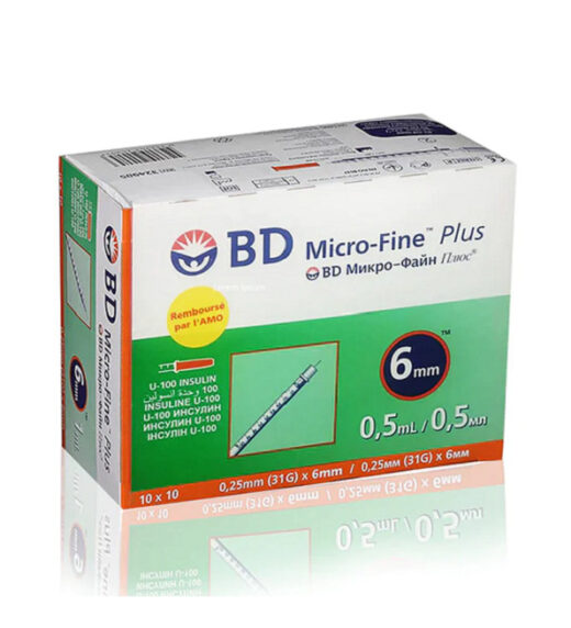 BD micro fine plus Aiguille Insuline 31G 6mm beautymall parapharmacie | Urban Drug store