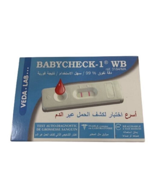 Babycheck 1 test de grossesse sanguin Auto diagnostic | Urban Drug store