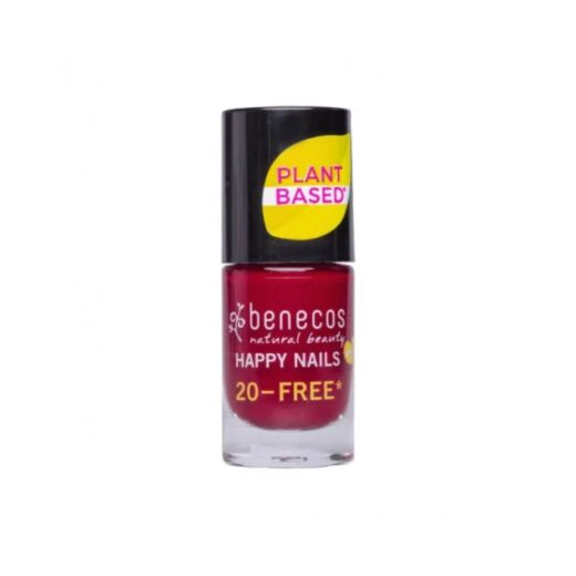 Benecos nail polish cherry red 5ml | Urban Drug store