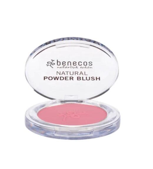 Benecos natural compact blush mallow rose 5.5g | Urban Drug store