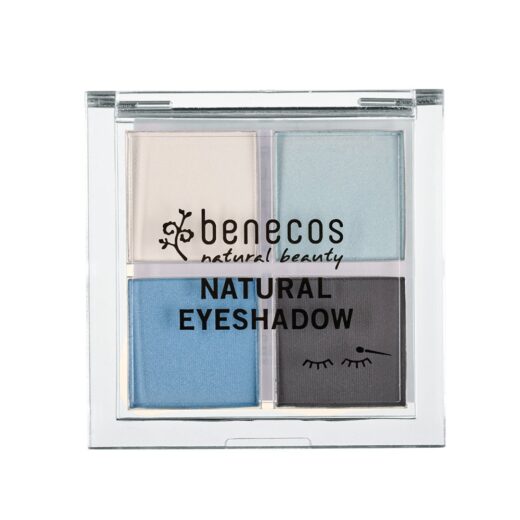 Benecos natural quatro eyeshadow true blue 4.8g | Urban Drug store