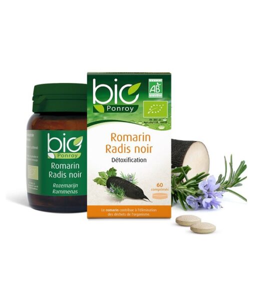 BioPonroy Romarin Radis Noir 60cps 1 | Urban Drug store