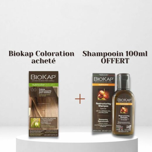Biokap Delicato 0.0 140ml Shampoing Restructurant 100ml Pack | Urban Drug store