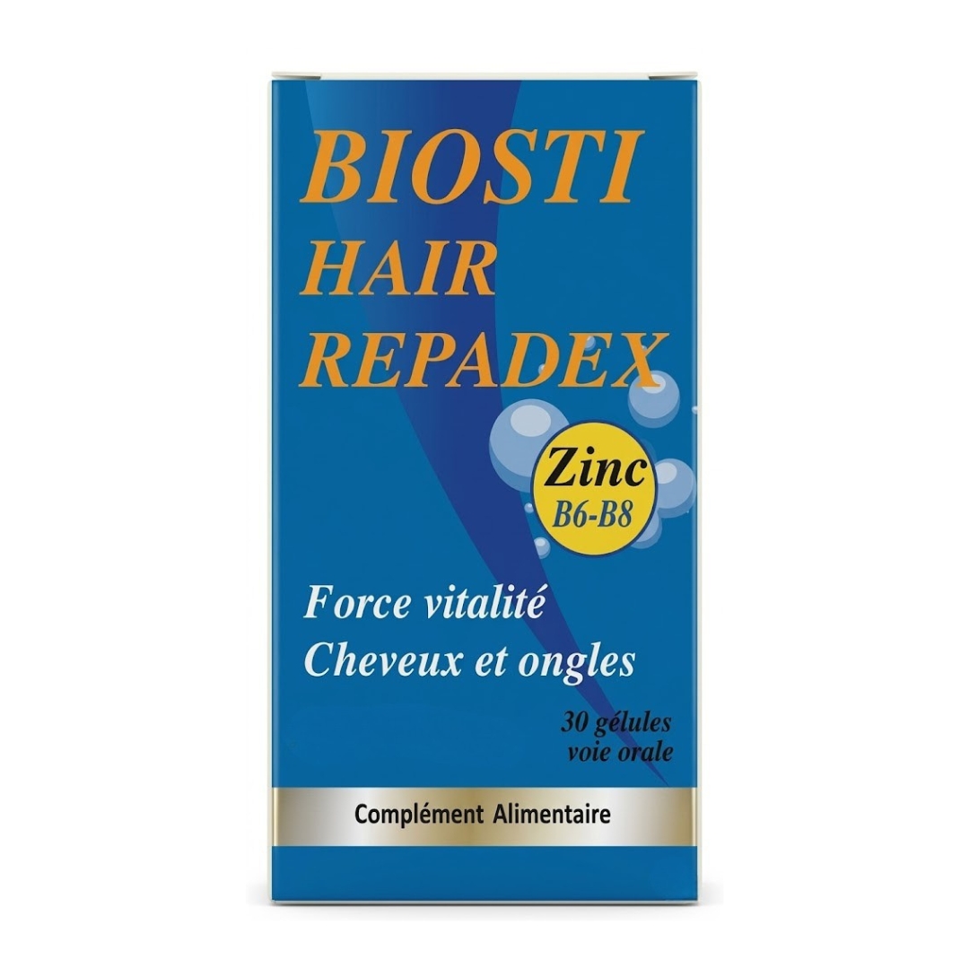 Biosti Hair Zinc B6-B8 30 gelules 1 Biosti Hair Zinc B6-B8 30 gelules