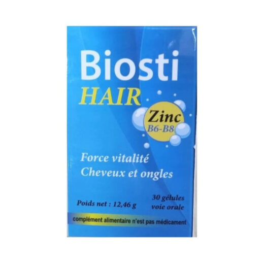 Biosti Hair Zinc B6 B8 30gelules | Urban Drug store