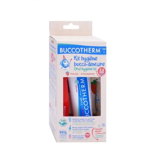 Buccotherm Kit Enfant 2 6 Ans 50 Ml Bio Gout Fraise | Urban Drug store