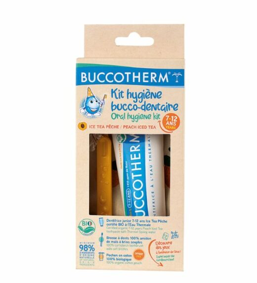 Buccotherm Kit enfant dent 7 12 gout peche 50mlbadpochon | Urban Drug store
