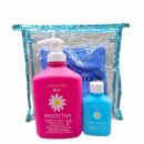Camomilla Blu Protective 300ml+Gel Intime Echantillon+Serviette Trousse