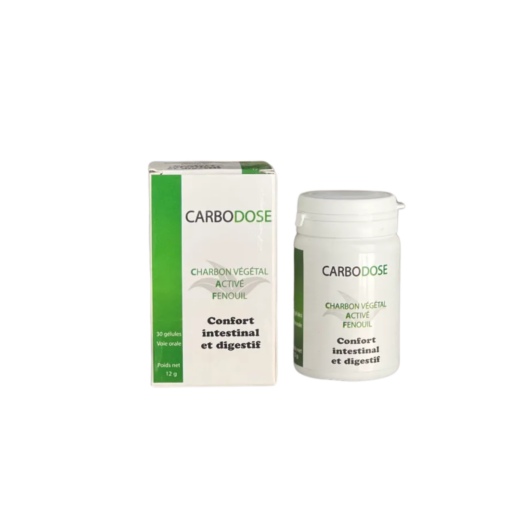 Carbodose 30 gelules | Urban Drug store
