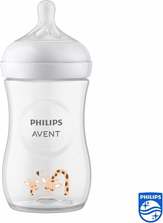 Carroussel2 BIBERON NATURAL 3.0 TEAT 1M 260ML Deco Giraffe | Urban Drug store