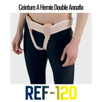 ANNAFIX Ceinture a hernie Double  REF-120