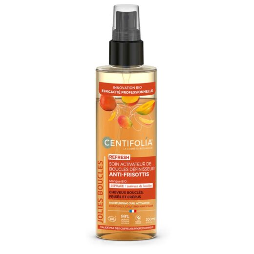 Centifolia Soin Activateur de Boucles definisseur anti frisottis 200ml | Urban Drug store
