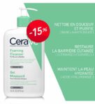 CeraVe Gel Moussant Nettoyant Peau Normale à Grasse | 473ml -15%