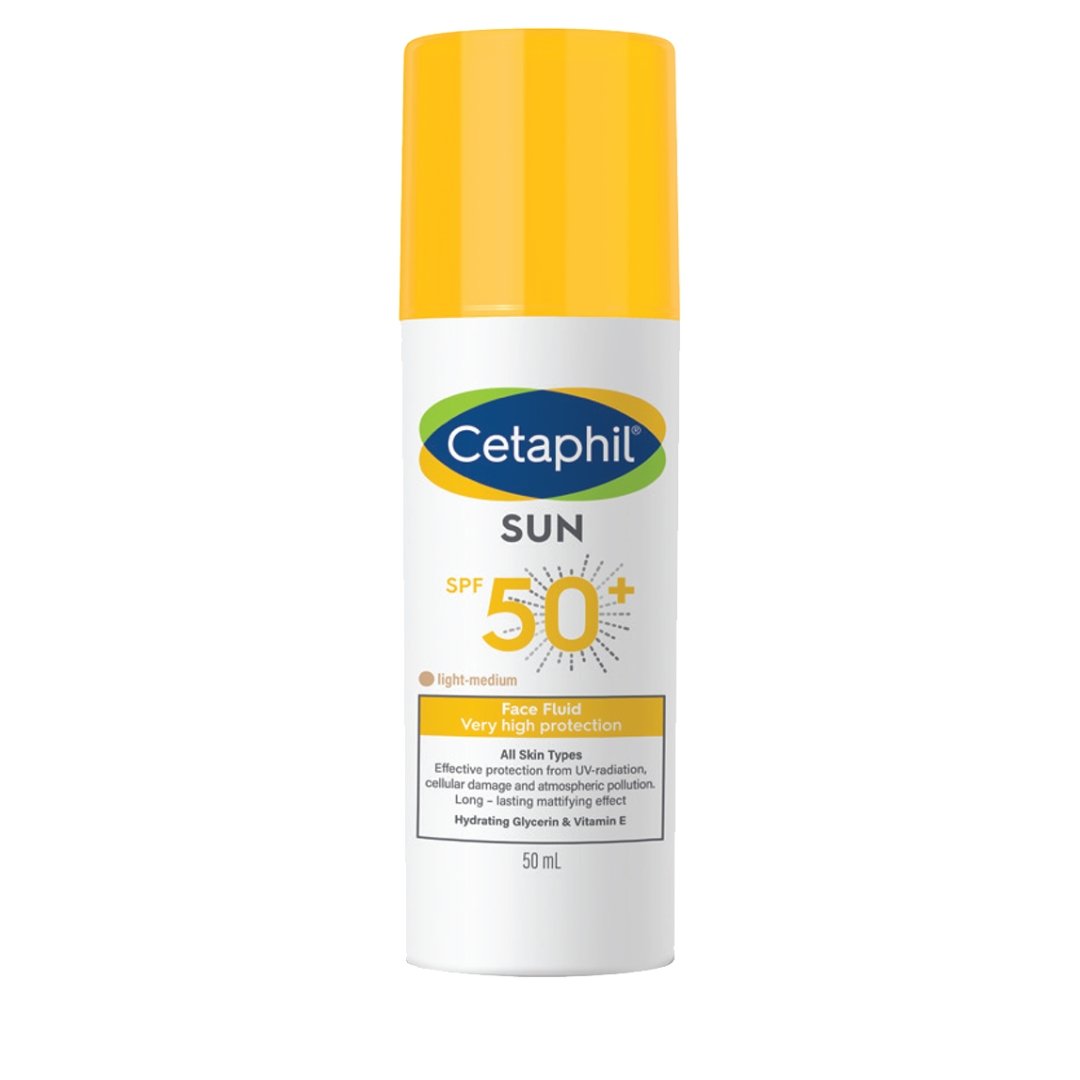 Cetaphil Sun Face Fluide Teinte spf50+ 50ml 1 Cetaphil Sun Face Fluide Teinte spf50+ 50ml