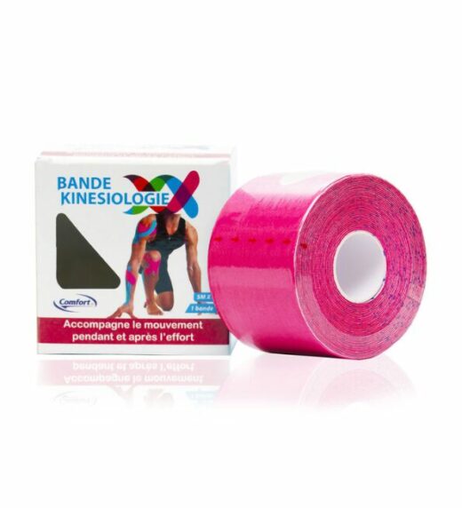 Comfort Bande Kinesiologie 5m5cm rose | Urban Drug store