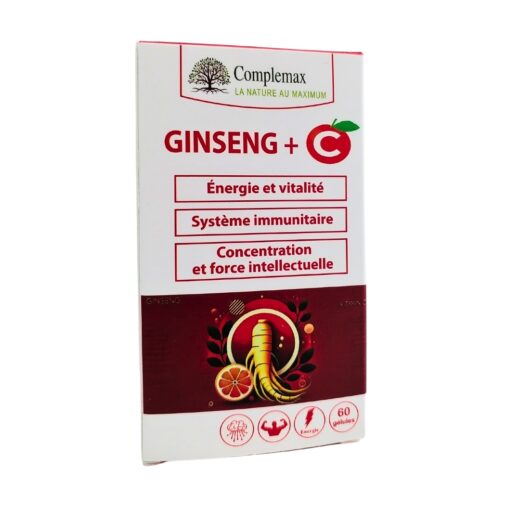 Complemax Ginseng C 60 gelules | Urban Drug store
