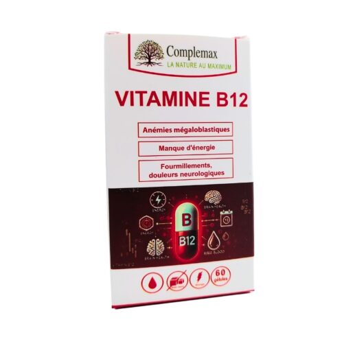 Complemax Vitamine B12 60 gelules | Urban Drug store