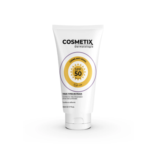 Cosmetix Soin 2en1 Creme Anti Rides spf50 50ml | Urban Drug store