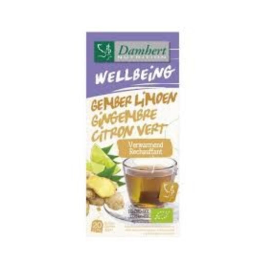 Damhert Tisane Gingembre citron 20 sachets 1 | Urban Drug store