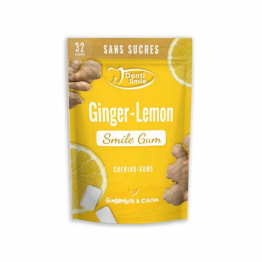 Denti Smile Chewing Gums gingembre citron 32 Gums | Urban Drug store