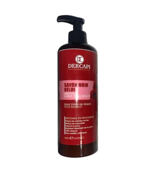 Dercapi savon noir beldi aker fassi 500ml | Urban Drug store