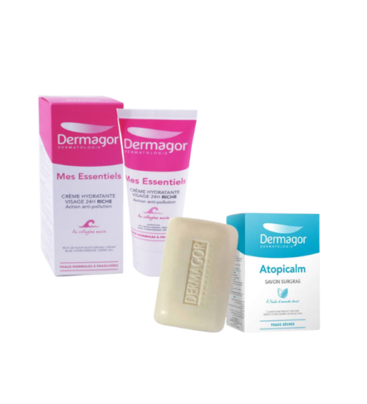 Dermagor duo pack Mes Essentiels Cr richeAtopicalm savon surgras | Urban Drug store