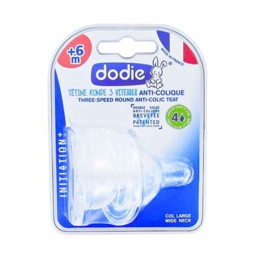 Dodie 2 Tetines Ini Anti colic D4 6m liquide epaise 2Age | Urban Drug store