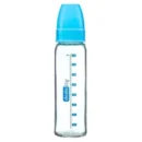 dodie biberon verre 240ml bleu