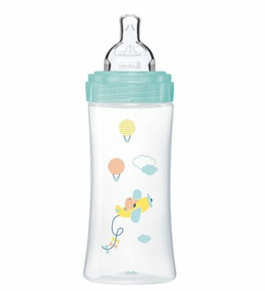 Dodie Bib senstation Tet plate 330ml 6mois Air | Urban Drug store