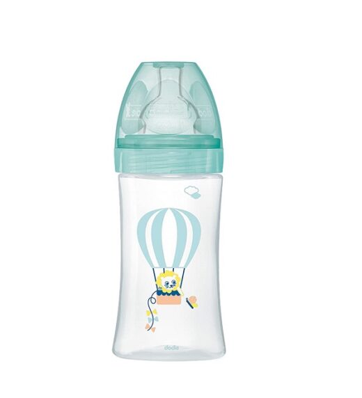 Dodie Biberon senstation Tetine plate 270ml 0 6m Air | Urban Drug store