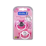 Dodie Silicone Pacifier Girly Unicorn 6M