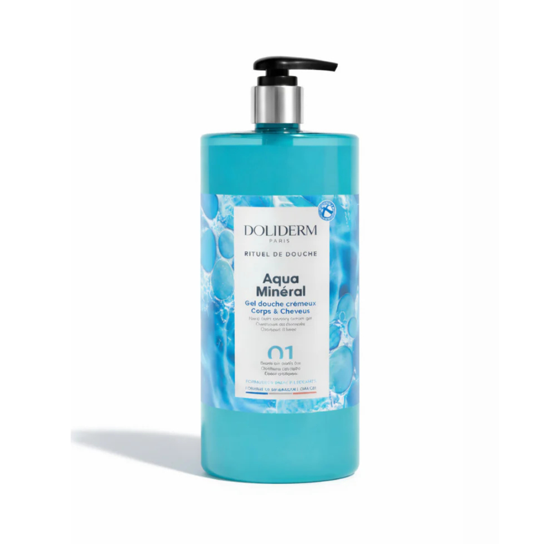 Doliderm Gel Douche 01 Aqua minerale 1L 1 Doliderm Gel Douche 01 Aqua minerale 1L