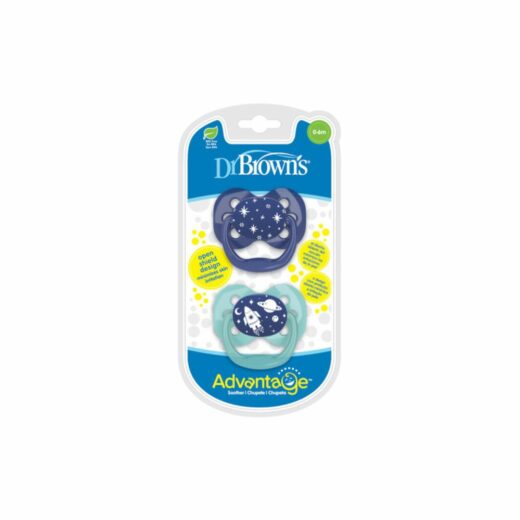 Dr Browns 2 suc Advantage Blue vert 0 6m PA12002 INTLX | Urban Drug store