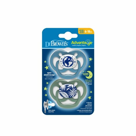 Dr Browns 2 suc Advantage phosphor bleu 6 18m PA22004 INTL | Urban Drug store