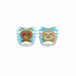 Dr Brown's 2 Sucette Visage Animal Boy 6-18m