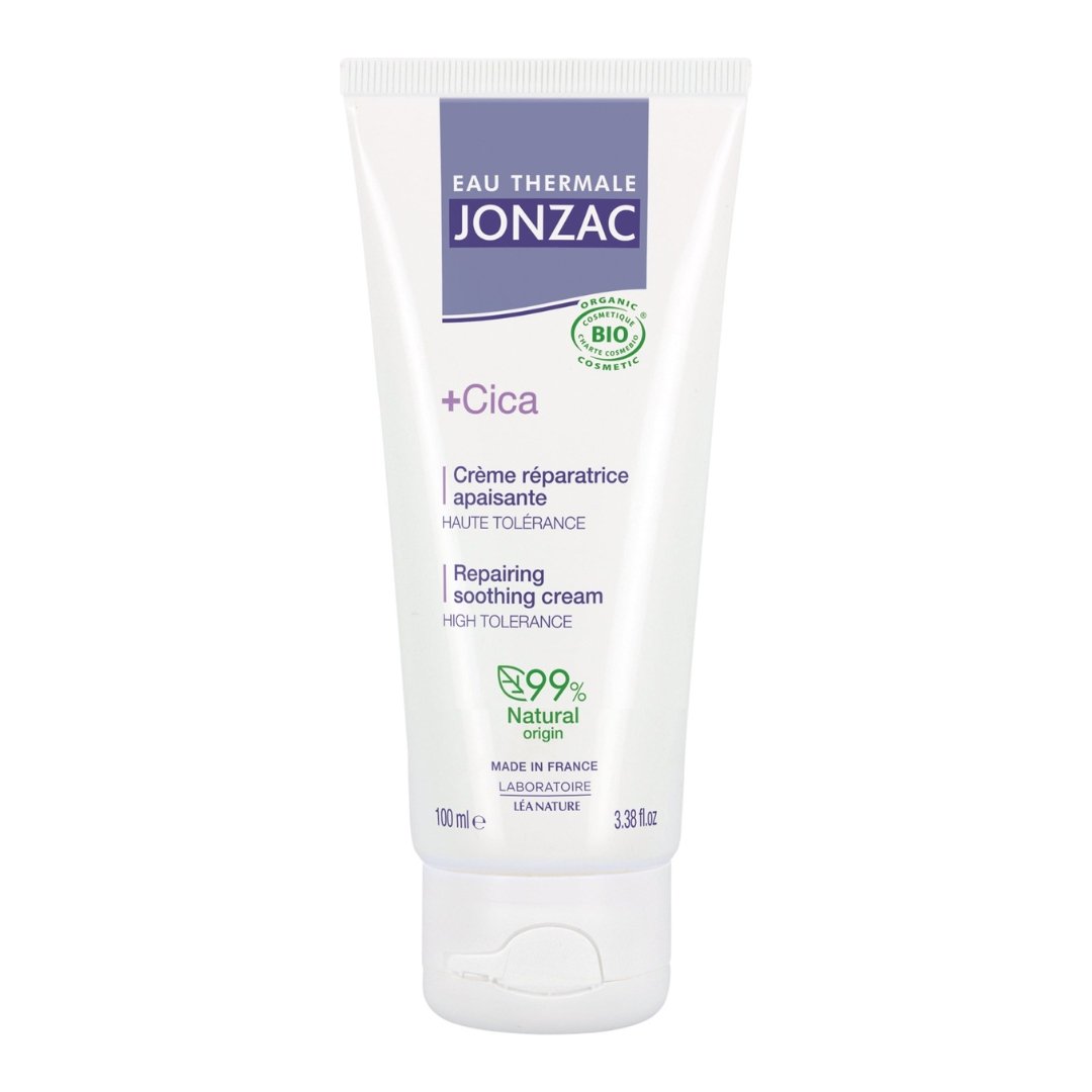 EAU THERMALE JONZAC +CICA CRÈME RÉPARATRICE APAISANTE 100ml 1 EAU THERMALE JONZAC +CICA CRÈME RÉPARATRICE APAISANTE 100ml