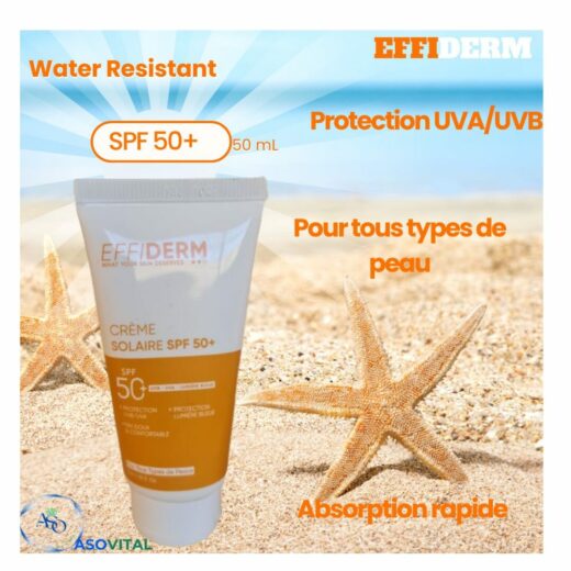 Effiderm Creme Solaire spf50 50ml | Urban Drug store