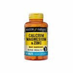 Mason Natural Calcium Magnesium & zinc 100 Tablets 968-100